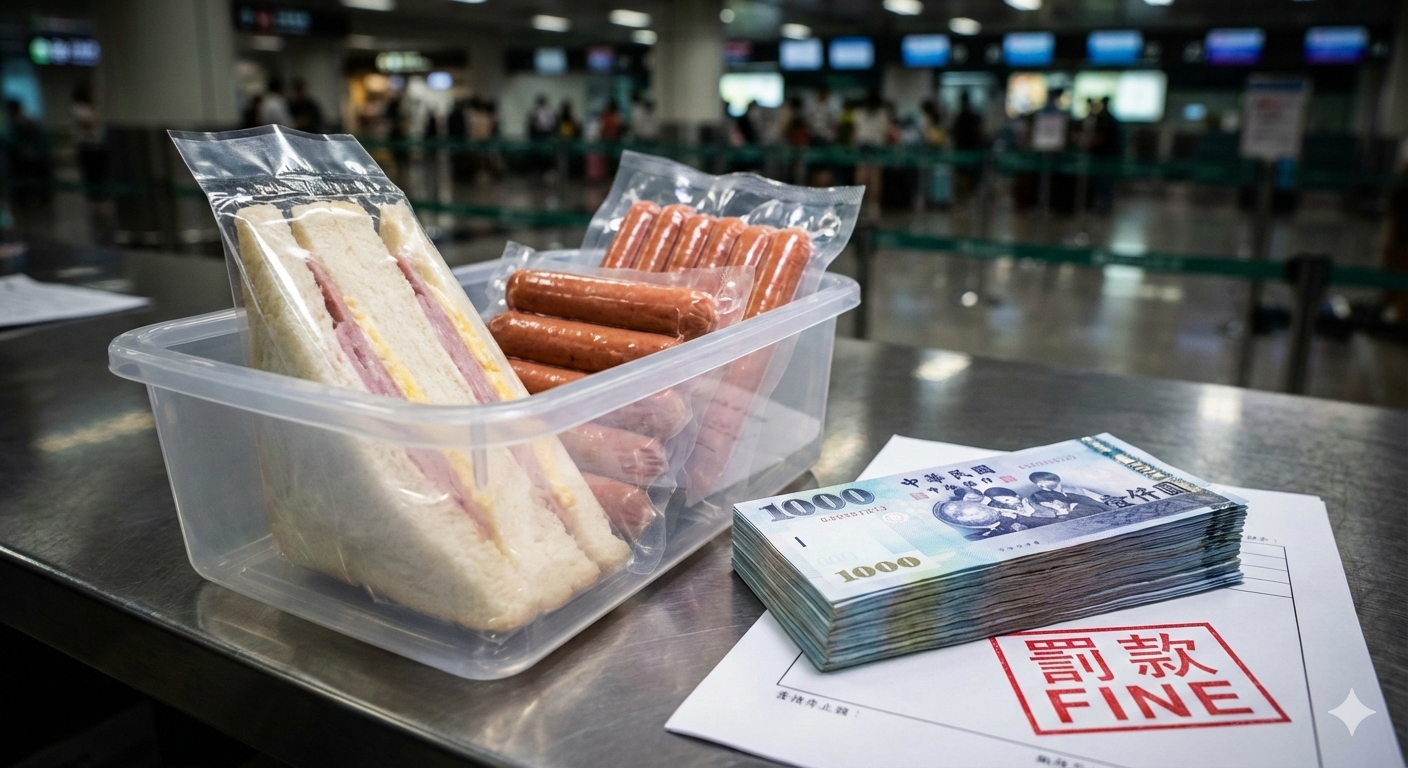 台湾肉持ち込み注意